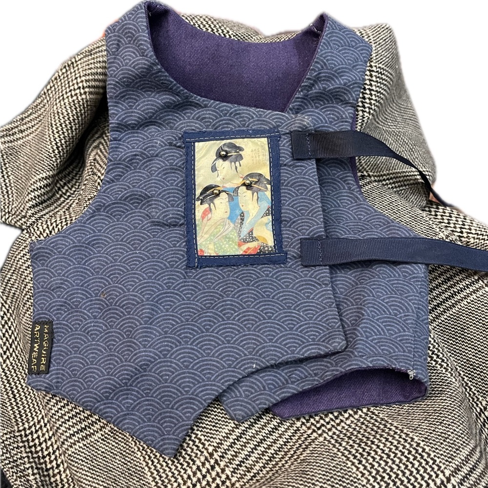 Custom made Japanese vest for preemie baby